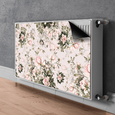 Heizkörperverkleidung magnet Farbenfrohe blumen
