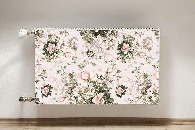 Heizkörperverkleidung magnet Farbenfrohe blumen