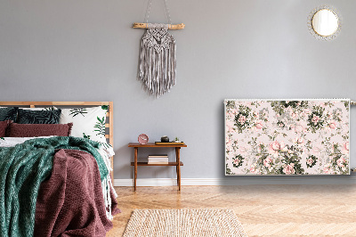 Heizkörperverkleidung magnet Farbenfrohe blumen
