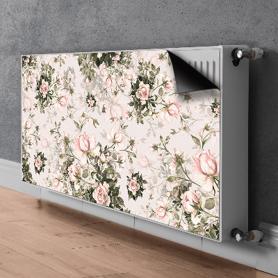 Heizkörperverkleidung magnet Farbenfrohe blumen