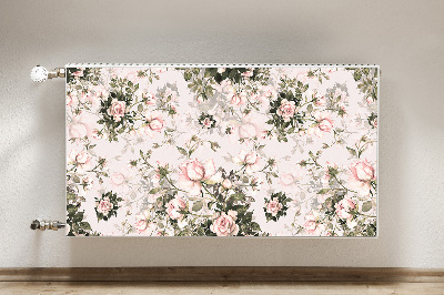 Heizkörperverkleidung magnet Farbenfrohe blumen