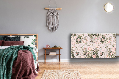 Heizkörperverkleidung magnet Farbenfrohe blumen