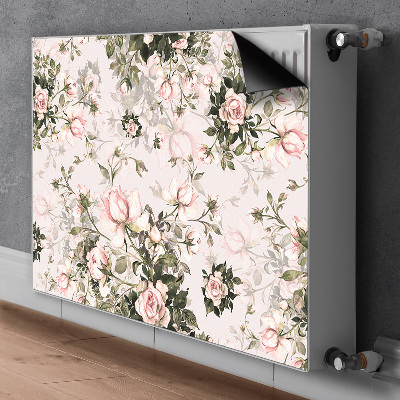 Heizkörperverkleidung magnet Farbenfrohe blumen