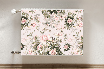 Heizkörperverkleidung magnet Farbenfrohe blumen