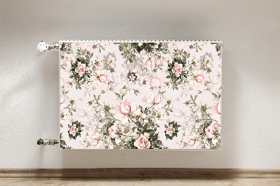 Heizkörperverkleidung magnet Farbenfrohe blumen