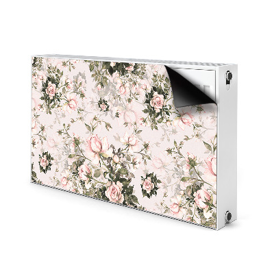 Heizkörperverkleidung magnet Farbenfrohe blumen