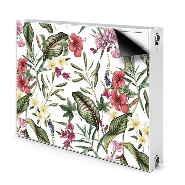 Magnet Heizkörperverkleidung Tropische blumen