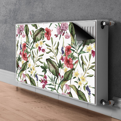 Magnet Heizkörperverkleidung Tropische blumen