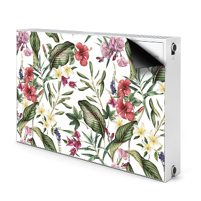 Magnet Heizkörperverkleidung Tropische blumen