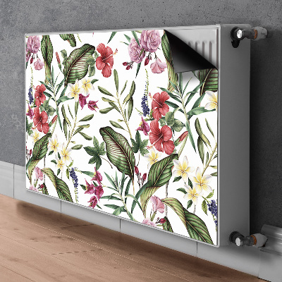 Magnet Heizkörperverkleidung Tropische blumen