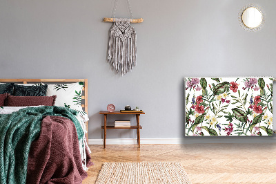 Magnet Heizkörperverkleidung Tropische blumen