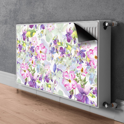 Heizkörperverkleidung magnetisch Lilane blumen