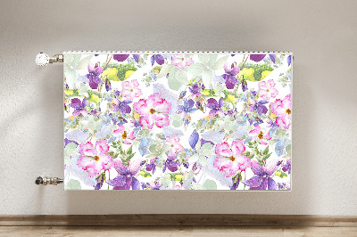 Heizkörperverkleidung magnetisch Lilane blumen