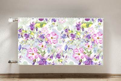 Heizkörperverkleidung magnetisch Lilane blumen