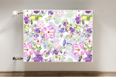 Heizkörperverkleidung magnetisch Lilane blumen