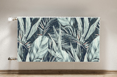 Heizkörperverkleidung magnetisch Exotische blätter