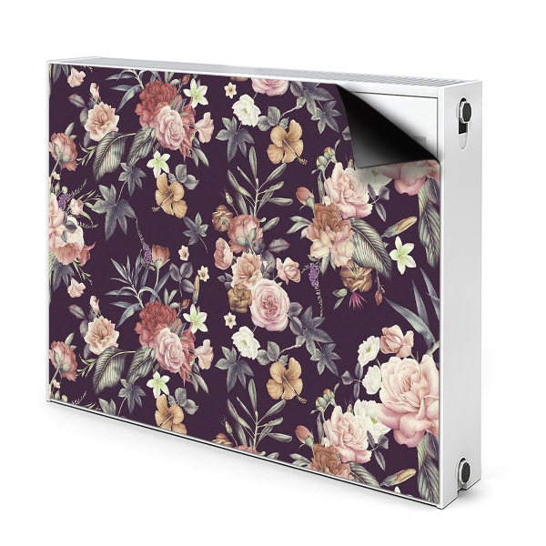 Heizkörperverkleidung magnet Gartenblumen
