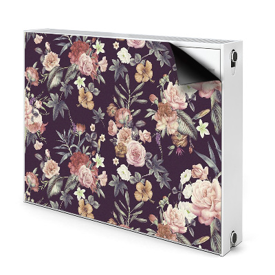 Heizkörperverkleidung magnet Gartenblumen