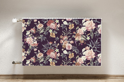 Heizkörperverkleidung magnet Gartenblumen