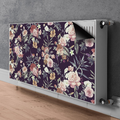 Heizkörperverkleidung magnet Gartenblumen