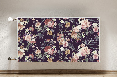 Heizkörperverkleidung magnet Gartenblumen