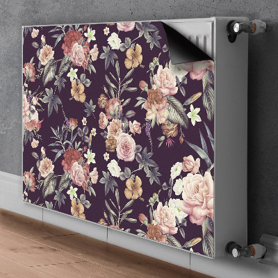 Heizkörperverkleidung magnet Gartenblumen
