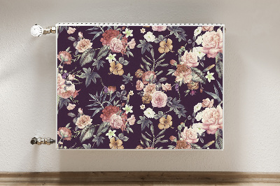 Heizkörperverkleidung magnet Gartenblumen
