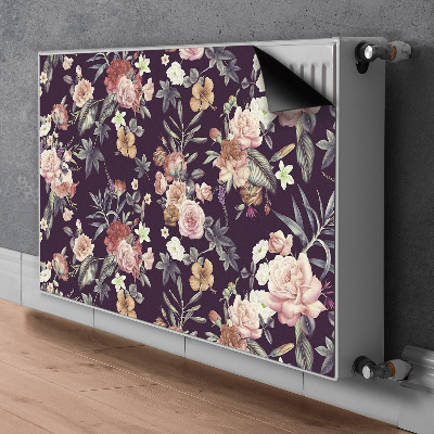 Heizkörperverkleidung magnet Gartenblumen