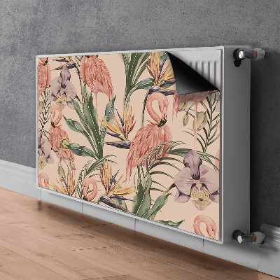Heizkörperverkleidung magnetisch Flamingos