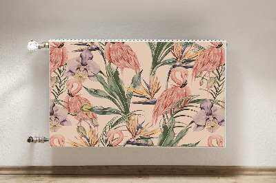 Heizkörperverkleidung magnetisch Flamingos