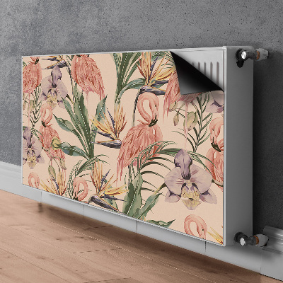 Heizkörperverkleidung magnetisch Flamingos
