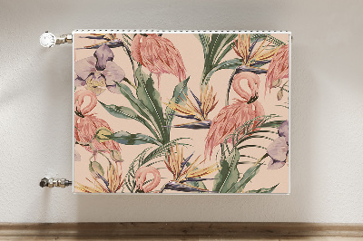 Heizkörperverkleidung magnetisch Flamingos