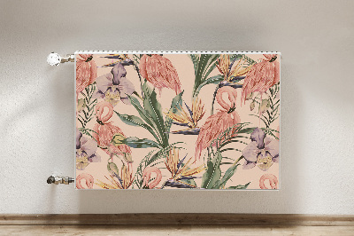 Heizkörperverkleidung magnetisch Flamingos