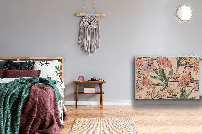 Heizkörperverkleidung magnetisch Flamingos