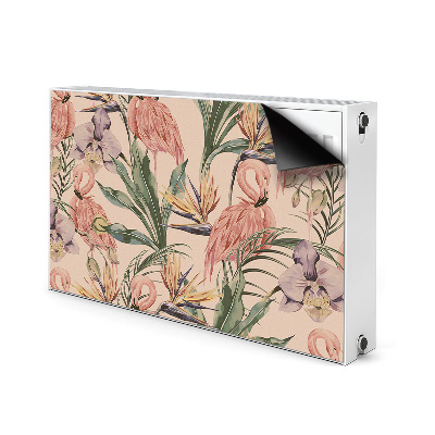 Heizkörperverkleidung magnetisch Flamingos