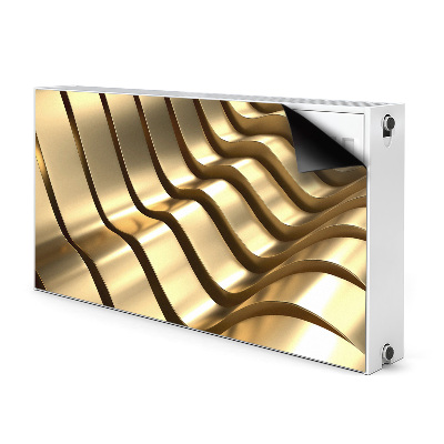 Heizkörperverkleidung magnetisch Goldene elemente