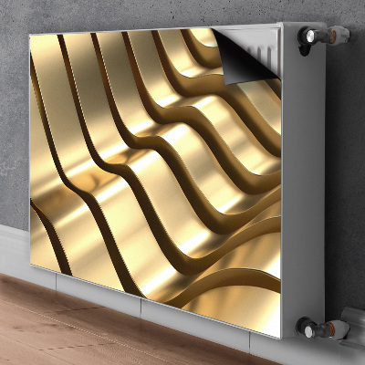 Heizkörperverkleidung magnetisch Goldene elemente