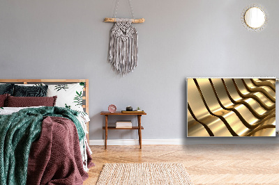 Heizkörperverkleidung magnetisch Goldene elemente