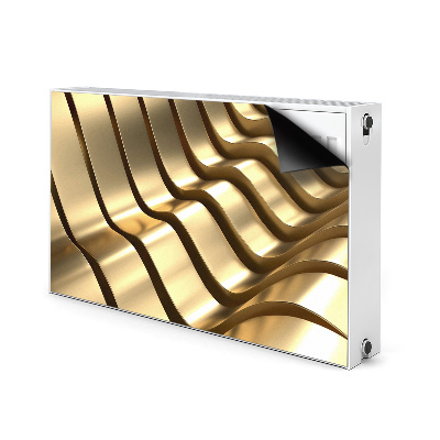 Heizkörperverkleidung magnetisch Goldene elemente