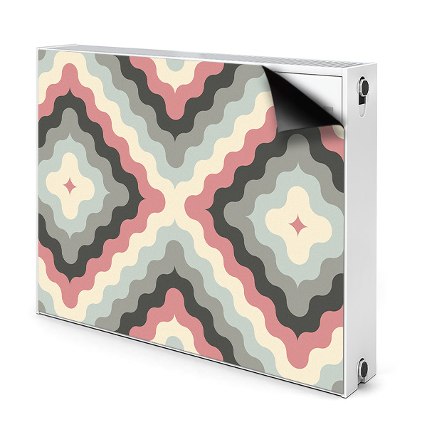 Dekorativer Heizkörpermagnet Retro-illusion