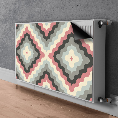 Dekorativer Heizkörpermagnet Retro-illusion