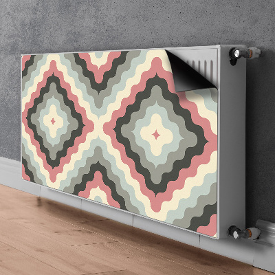 Dekorativer Heizkörpermagnet Retro-illusion