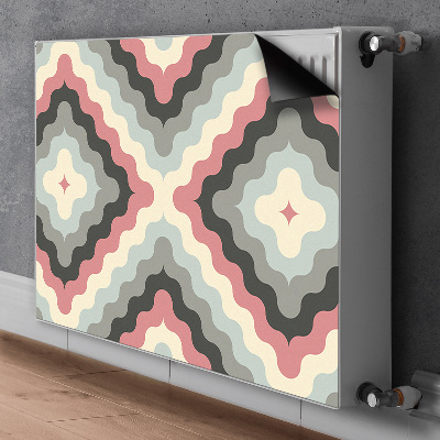 Dekorativer Heizkörpermagnet Retro-illusion