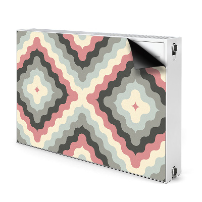 Dekorativer Heizkörpermagnet Retro-illusion