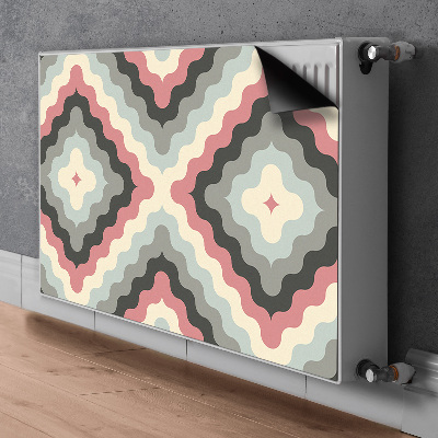 Dekorativer Heizkörpermagnet Retro-illusion