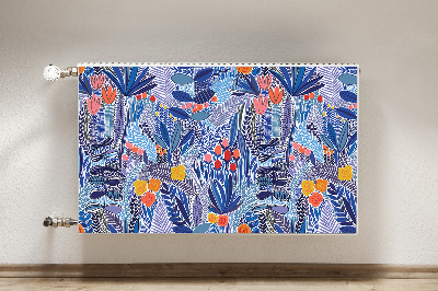 Magnet Heizkörperverkleidung Tropenvegetation