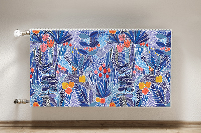 Magnet Heizkörperverkleidung Tropenvegetation
