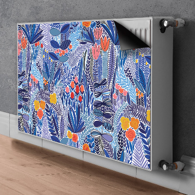 Magnet Heizkörperverkleidung Tropenvegetation