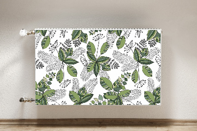 Magnet Heizkörperverkleidung Botanisches muster