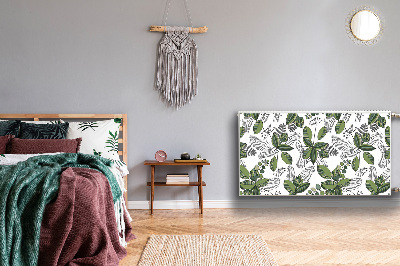 Magnet Heizkörperverkleidung Botanisches muster